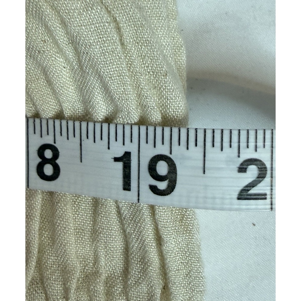 Women’s Cream Puff-Sleeve Midi Dress - Picture 8 of 12
